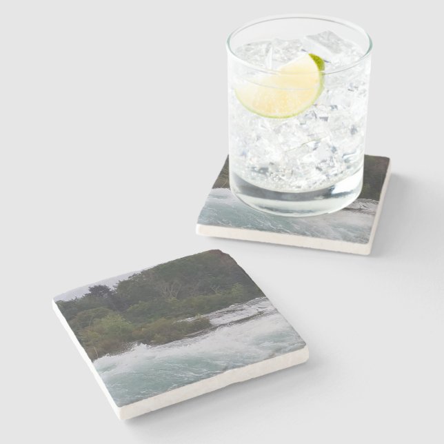 Dessous-de-verre En Pierre Visites à Niagara Falls (Côté)