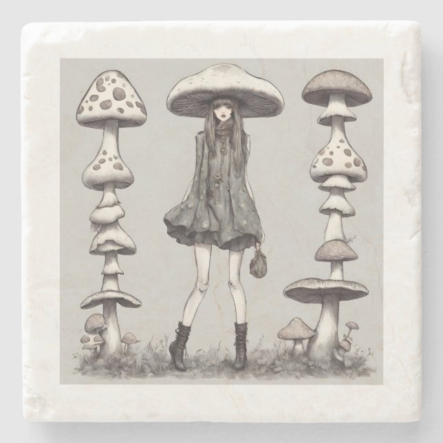 Dessous-de-verre En Pierre Vogue Tripe Toutes Les Jambes (Devant)