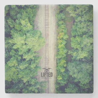 Dessous-de-verre En Pierre Voies de train