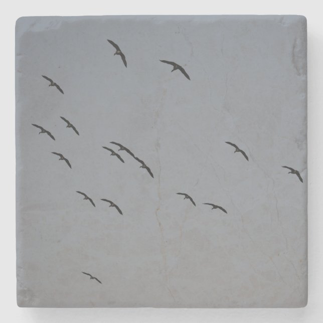 Dessous-de-verre En Pierre Vol du soir (Devant)