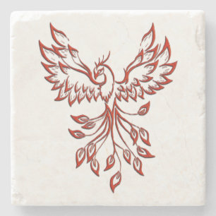 Dessous-de-verre En Pierre Vol d'un Phoenix