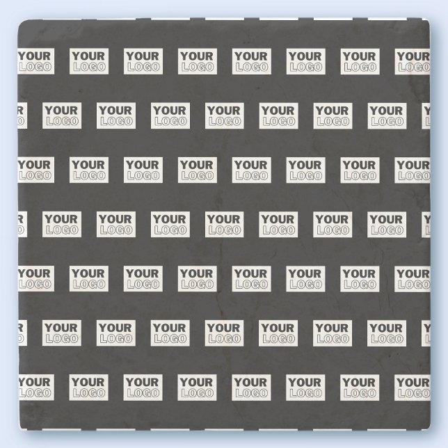 Dessous-de-verre En Pierre Votre logo ou votre conception | Arrière - plan de (Créateur téléchargé)