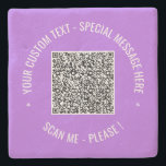 Dessous-de-verre En Pierre Votre QR Code Scan Info Dessous de verre de pierre<br><div class="desc">Couleurs et polices personnalisées - Concevez votre propre Dessous de verre de pierre avec votre QR Code Scan Info Couleurs de texte personnalisées Cadeau promotionnel professionnel ou personnel moderne - Ajouter votre QR Code - Image ou logo - photo / Texte - Nom ou autre info / message - Redimensionner...</div>