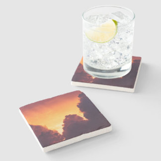 Dessous-de-verre En Pierre w par temps