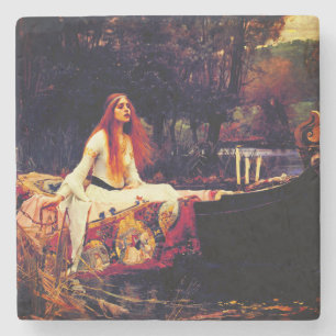 Dessous-de-verre En Pierre Waterhouse Lady of Shalott
