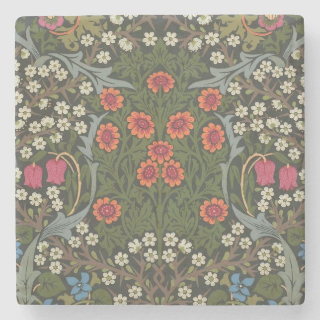 Dessous-de-verre En Pierre William Morris Blackthorn Garden Flower Classic (Devant)