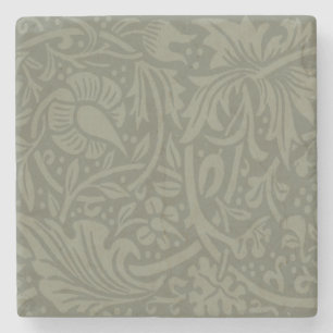 Dessous-de-verre En Pierre William Morris Daffodil Papier peint floral