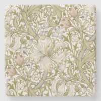 William Morris Jardin de Lys Doré Fleur Classique