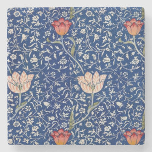 Dessous-de-verre En Pierre William Morris Tulip Garden Arts Anciens