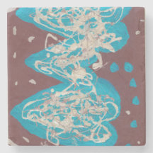 World of Love Stone Dessous de verre