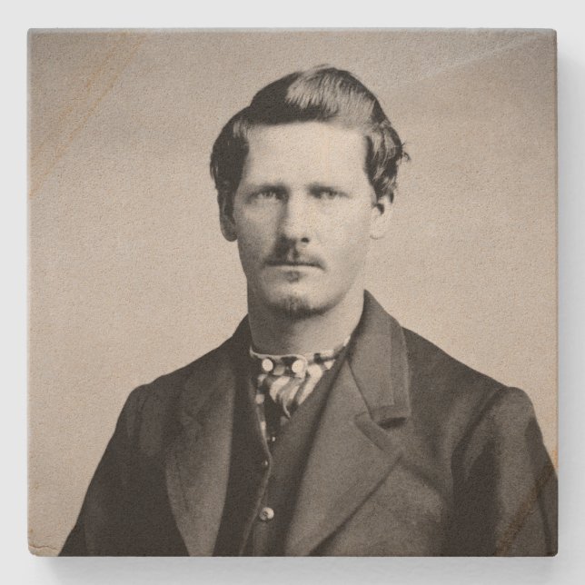 Dessous-de-verre En Pierre Wyatt Earp : Lawman, Gunfighter, Gardien de salon (Devant)