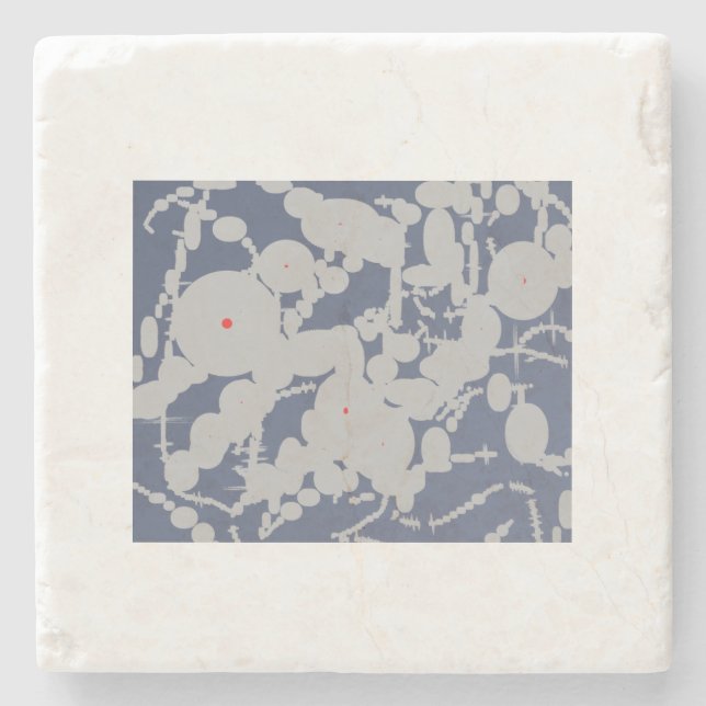 Dessous-de-verre En Pierre yaei conception abstraite 67273 (Devant)