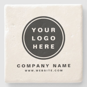Dessous-de-verre En Pierre Your Business Logo Promoteur Business Company