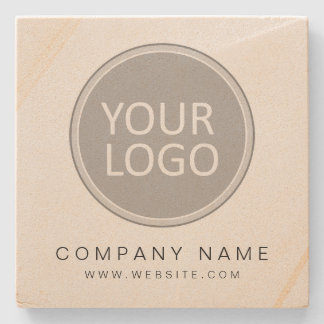 Dessous-de-verre En Pierre Your Business Logo Promoteur Business Company