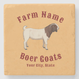 Dessous-de-verre En Pierre Your Farm Boer Goats