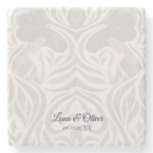 Yumeji Hirado Woman Stone Coaster