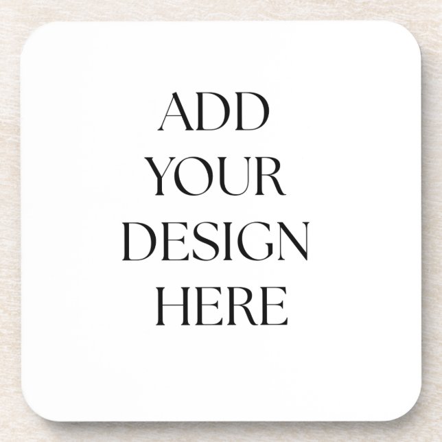 Dessous de verre en plastique (Devant)