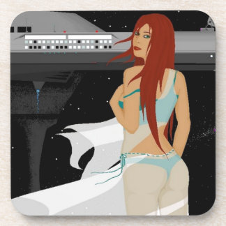Dessous de verre en plastique dur