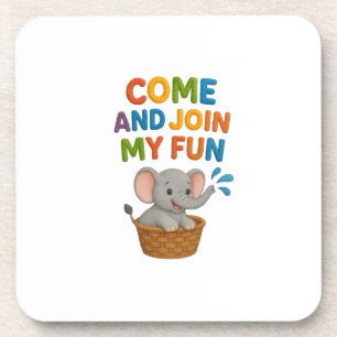 Dessous de verre en plastique dur