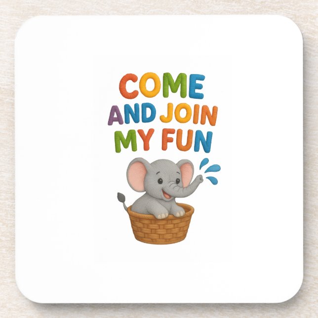 Dessous de verre en plastique dur (Devant)