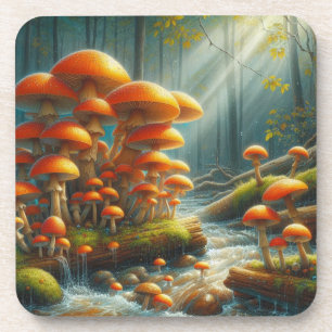 Dessous de verre en plastique dur