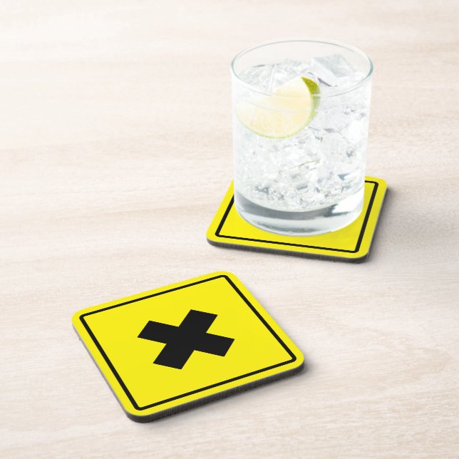 Dessous de verre en plastique dur (Côté Droit)