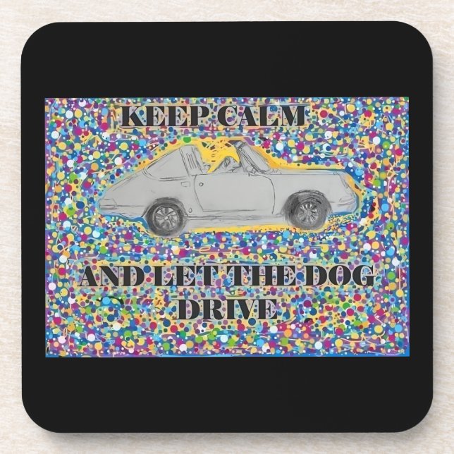 Dessous de verre en plastique dur (Devant)