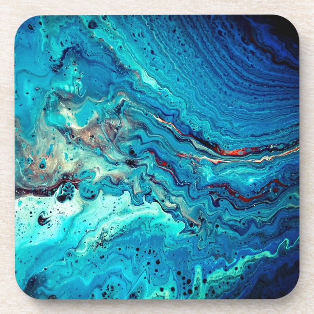 Dessous de verre en plastique dur (Devant)