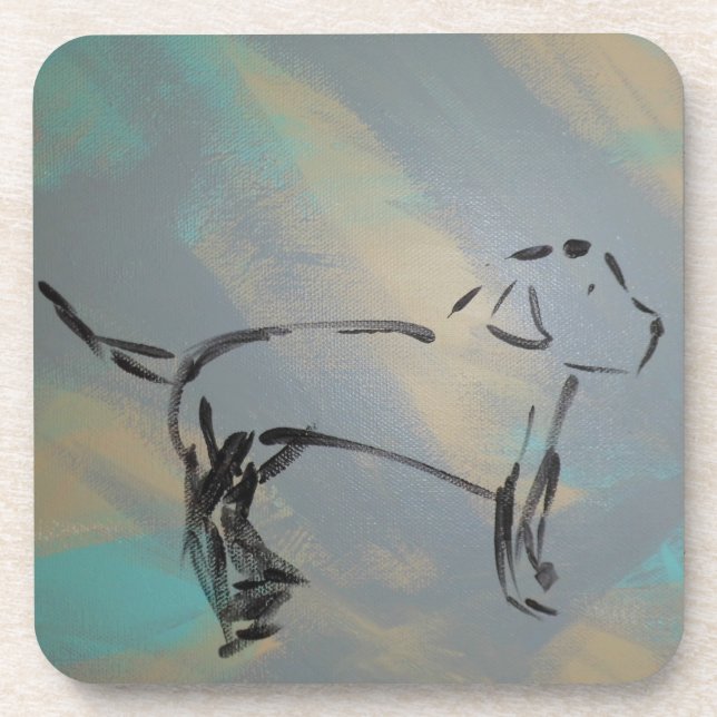 Dessous de verre en plastique dur (Devant)