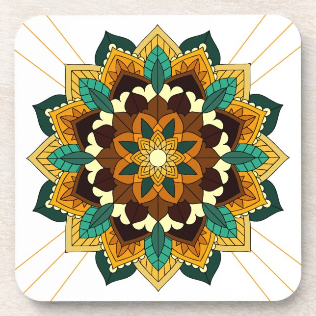 Dessous de verre en plastique dur (Devant)