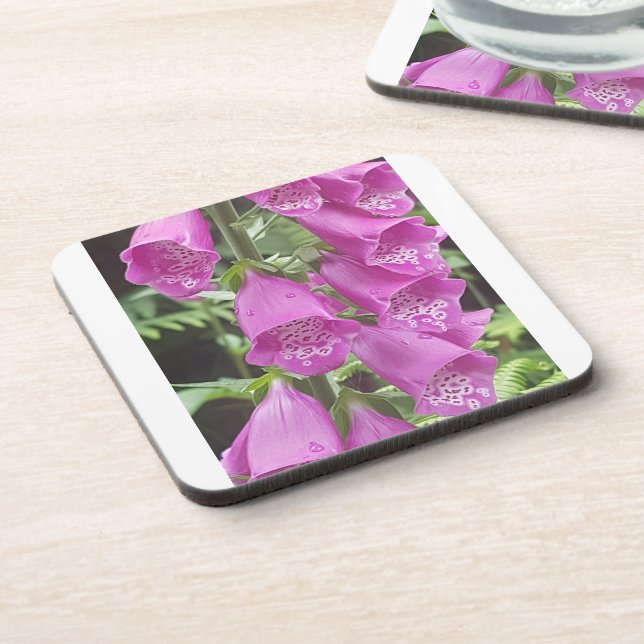 Dessous de verre en plastique dur avec dossier en  (Côté gauche)