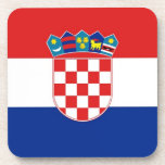 Dessous de verre en plastique dur avec drapeau de<br><div class="desc">Protégez vos surfaces avec fierté croate en utilisant notre dessous de verre en plastique dur avec le drapeau de la Croatie! Conçu pour célébrer le riche patrimoine et l'identité nationale de la Croatie, ce dessous de verre est plus qu'un simple accessoire fonctionnel, c'est un hommage à l'histoire du pays et...</div>