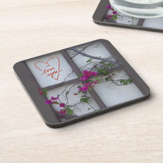 Dessous de verre en plastique dur encadré (Côté gauche)