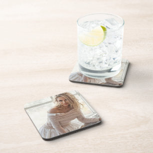 Dessous de verre en plastique dur Nés de la lumièr