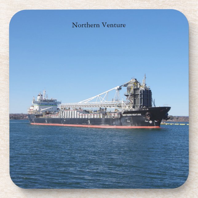 Dessous de verre en plastique dur Northern Venture (Devant)