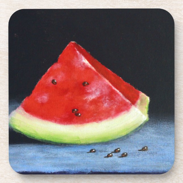 Dessous de verre en plastique dur Watermelon (Devant)