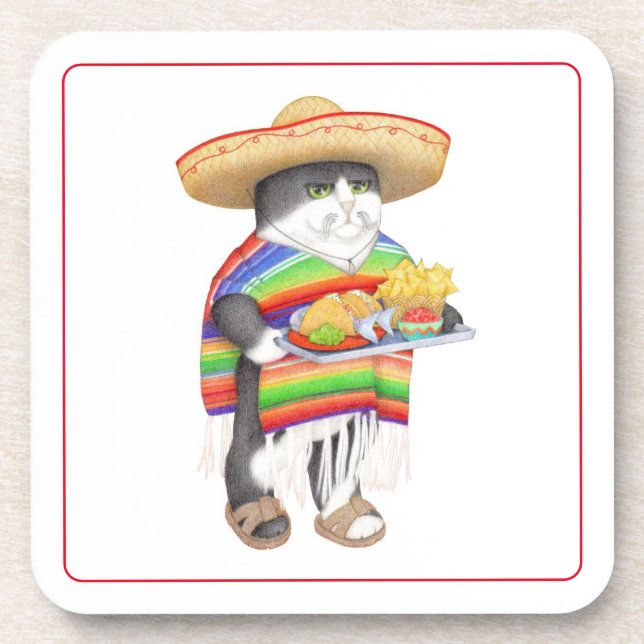 Dessous de verre en plastique dur WENDELITO (Devant)