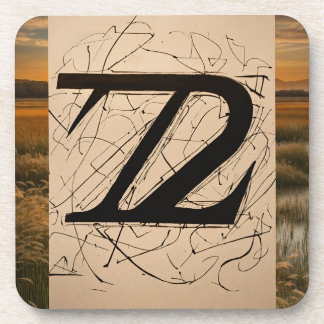 Dessous de verre en plastique rigide (Devant)