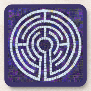 Dessous de verre en plastique rigide LABYRINTHE VI