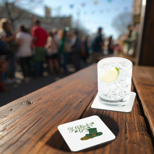Dessous de verre en plastique rigide pour la Saint