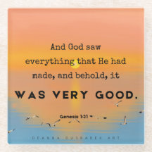 dessous-de-verre en verre