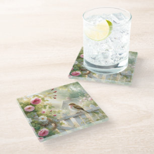 DESSOUS-DE-VERRE EN VERRE 