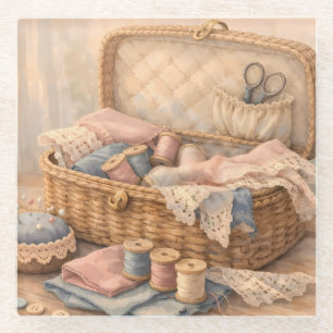 DESSOUS-DE-VERRE EN VERRE 