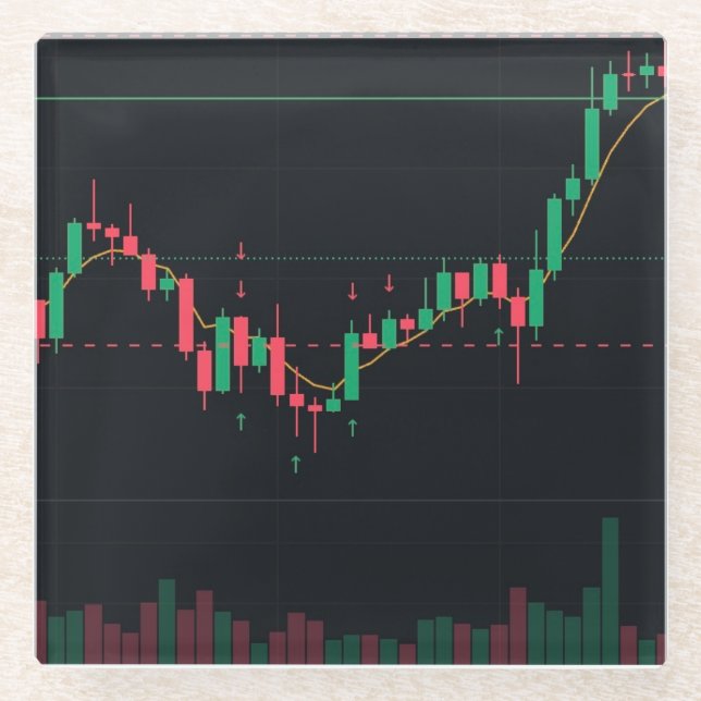 DESSOUS-DE-VERRE EN VERRE コースター (Devant)