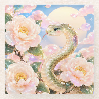 DESSOUS-DE-VERRE EN VERRE マグネット
