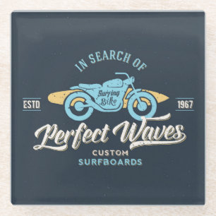 Dessous-de-verre En Verre À la recherche de l'affiche parfaite de vagues