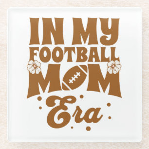 Dessous-de-verre En Verre À l'ère de ma mère de football