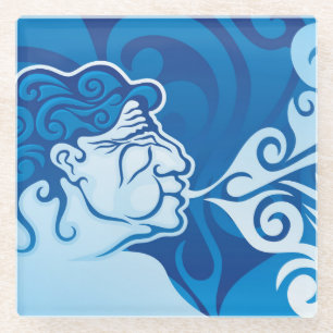 Dessous-de-verre En Verre Aeolus