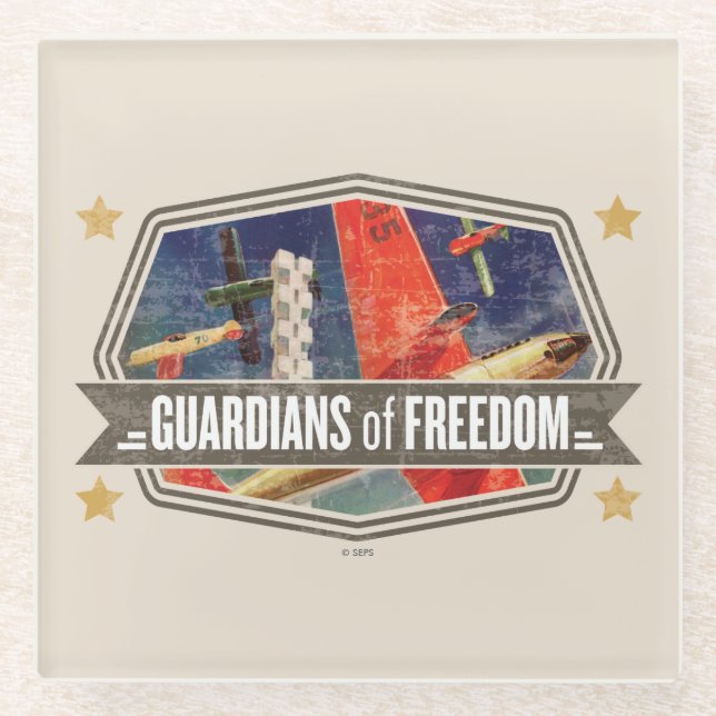 Dessous-de-verre En Verre Airshow (Devant)