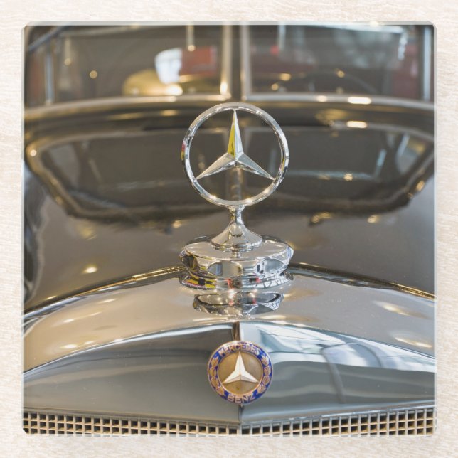Dessous-de-verre En Verre Allemagne, Baden-Wurttemberg, Stuttgart. Mercedes (Devant)